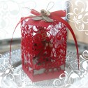 Stampin Up - Designerpapier Adventsgala - Tiny Tags - Weihnachtsmann-Teelicht-Schachtel 01b