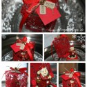 Stampin Up - Designerpapier Adventsgala - Tiny Tags - Weihnachtsmann-Teelicht-Schachtel Collage