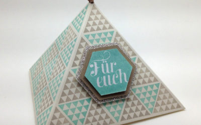 Dreieckschachtel „Für Euch“