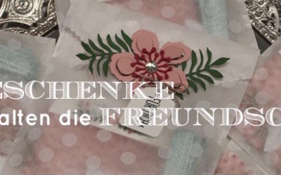 Kleine Geschenke erhalten die Freundschaft