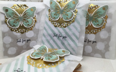 Geschenktüte Schmetterling