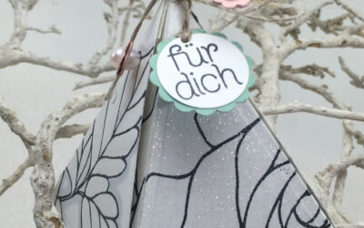 Dreiecksbox Rosenzauber