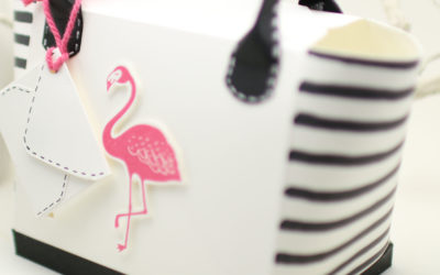 Team-Swaps und das Team-Bastelprojekt… die Strandtasche Flamingo
