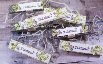 Videoanleitung Herbstliche Verpackung Schogetten
