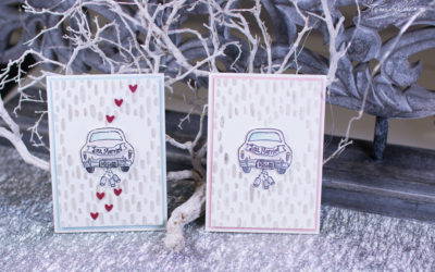 Hochzeitskarte Just Married
