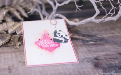 Karte Alles Gute vom Panda
