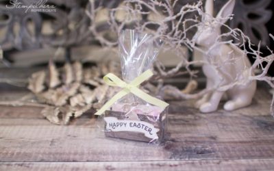 Holzkiste zu Ostern