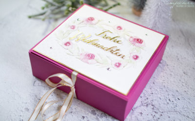 Weihnachtscookie-Box Eisblueten