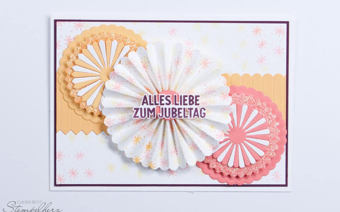 Geburtstagskarte Es geht rund