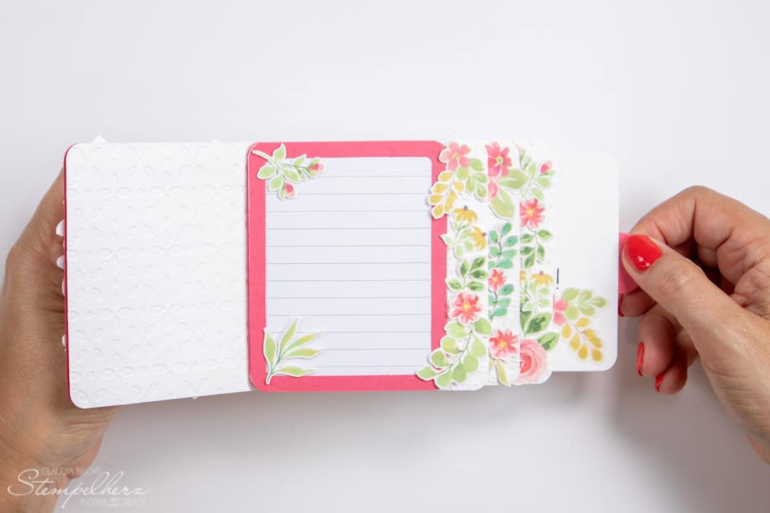 Stampin Up - Stempelherz - Extraordinary Flora - Wasserfall-Ziehkarte Herrlich Floral 03 Stampin-Up-Stempelherz-Faltbox-Frohe-Ostern-Maerchenhafte Gefaehrten