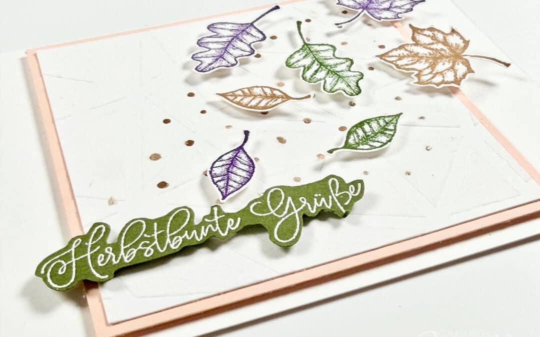 Inkspire me-Challenge #574 – Herbstbunte Grüsse