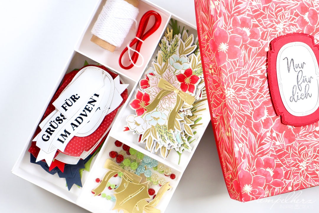 Stampin' Up! - Stempelherz - Jahresringe Karte Mitten ins Herz