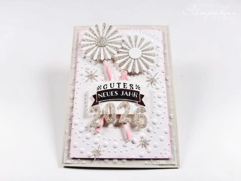 Stampin' Up! - Stempelherz - Es geht rund - Karte Gutes neues Jahr 2026