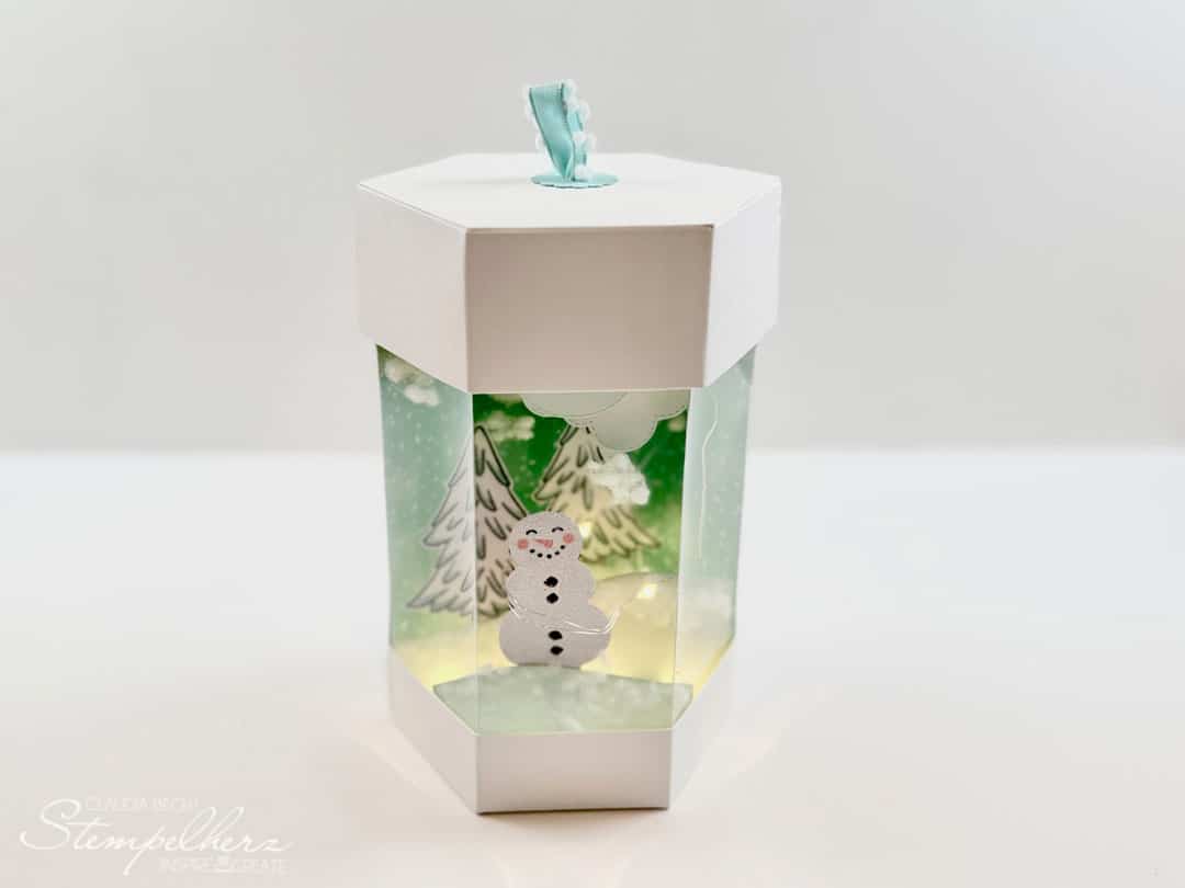 Stampin' Up! - Stempelherz - Jahresringe Karte Mitten ins Herz